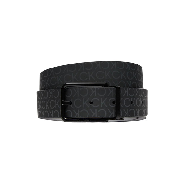 CALVIN KLEIN Cinta Cinta Uomo reversibile motivo logo Nero - Francavilla Moda